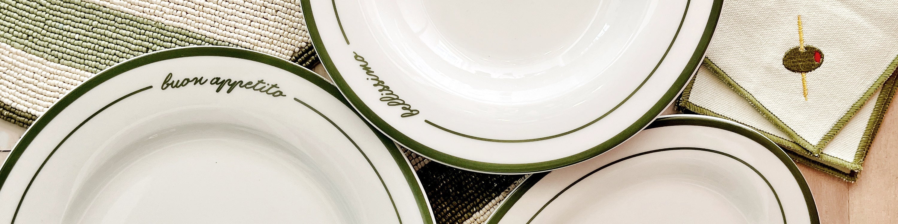 Estella Olive Dinnerware Collection