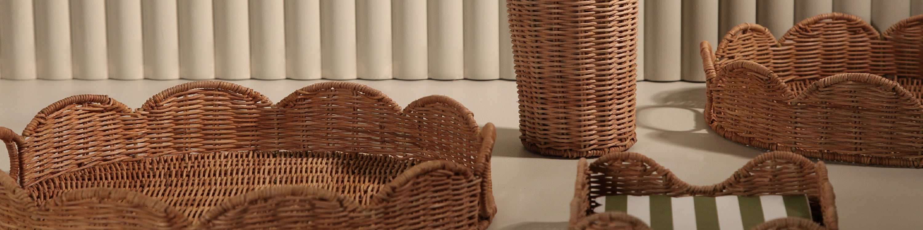 Woven & rattan