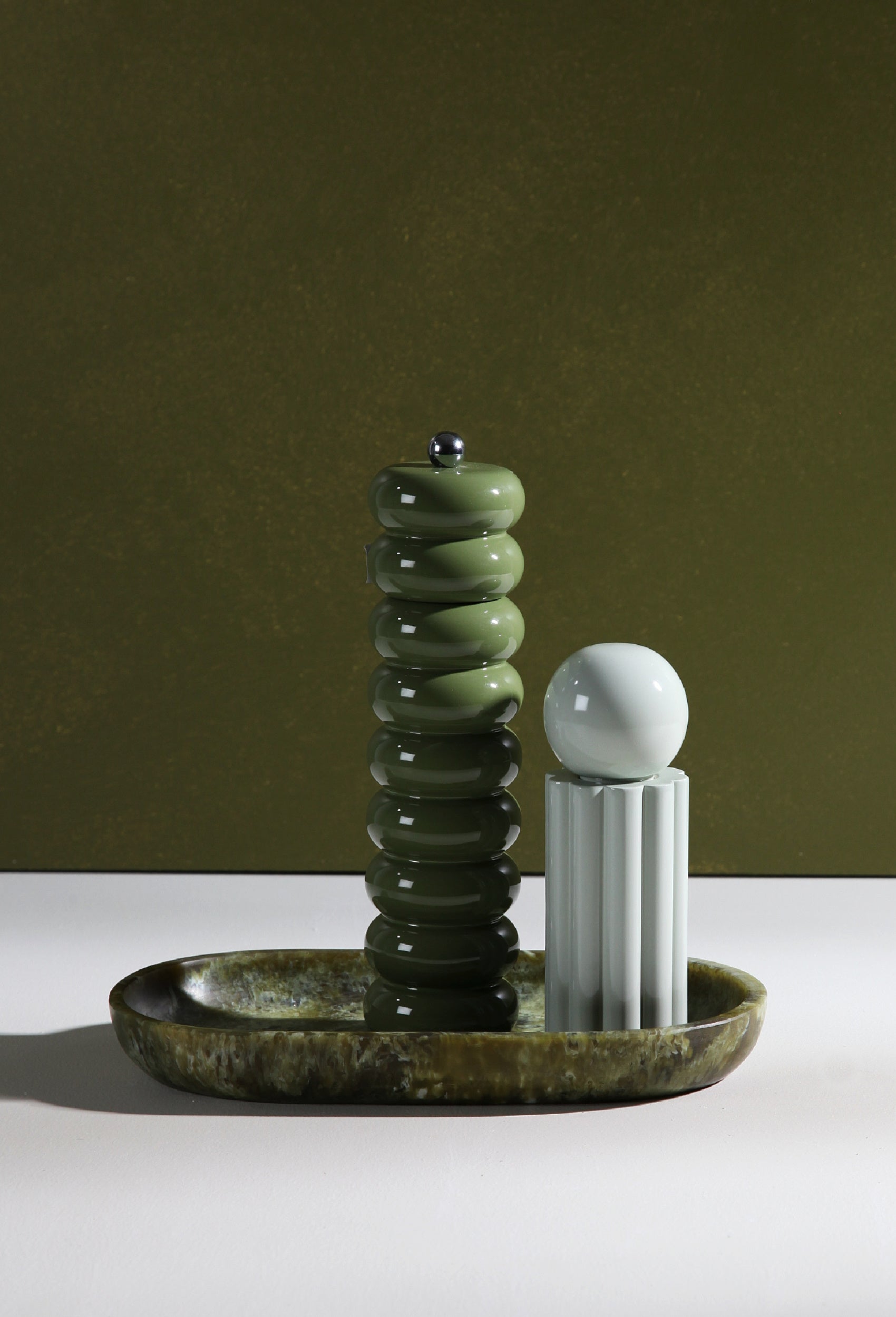 Sellette Salt & Pepper Grinder in Seafoam