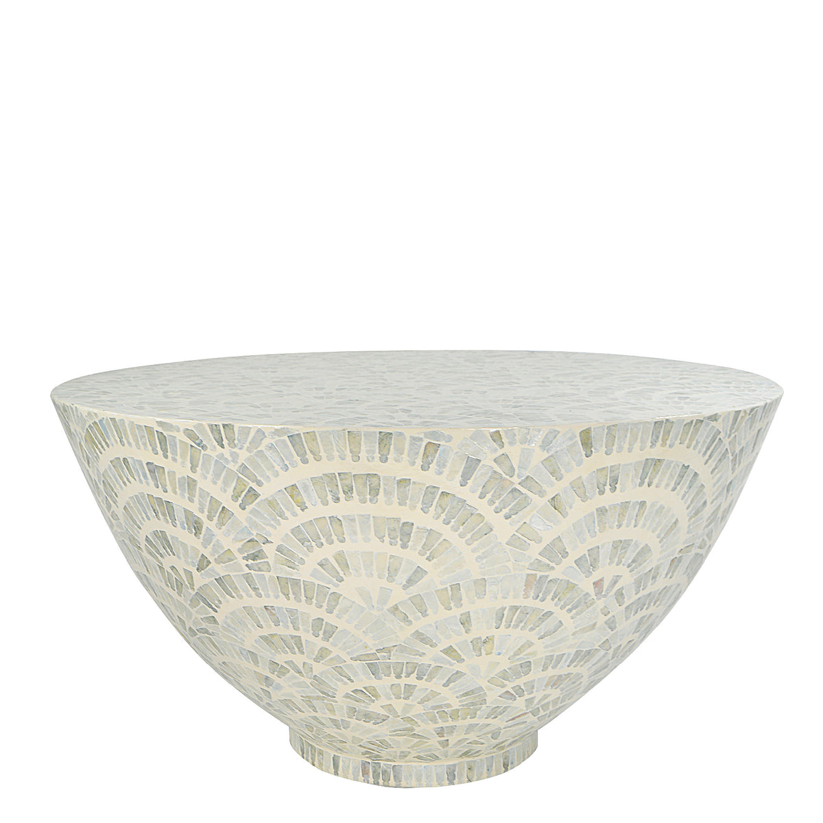 Derby Shell Inlay Round Coffee Table – HAUSETTE®